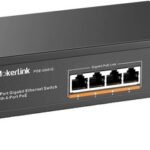 WITEK 4 PORTS POE 4 GB