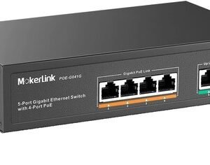 WITEK 4 PORTS POE 4 GB